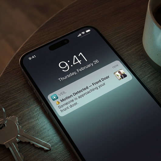 VEIL 2K AI-Powered Wireless Doorbell Camera