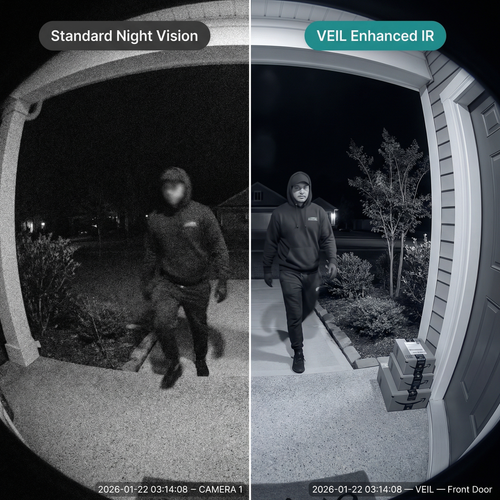 VEIL 2K AI-Powered Wireless Doorbell Camera