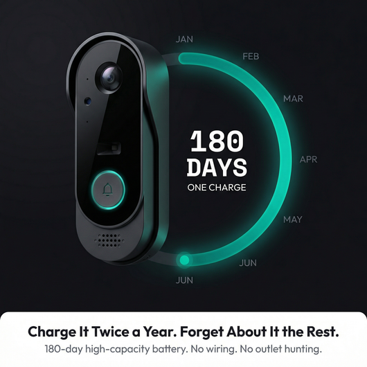 VEIL 2K AI-Powered Wireless Doorbell Camera