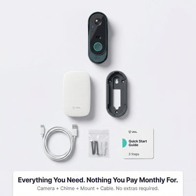 VEIL 2K AI-Powered Wireless Doorbell Camera